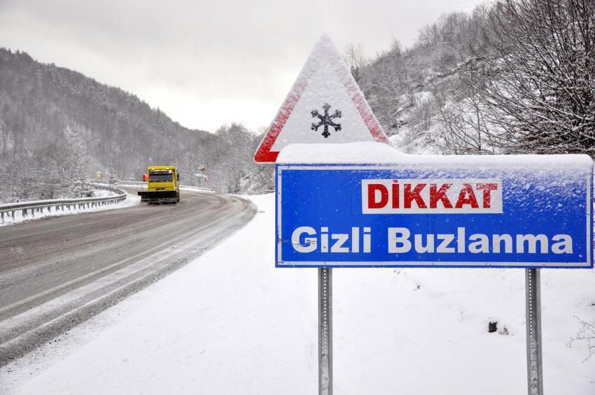 Dikkat gizli buzlanma var!