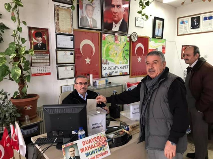 Ürgüp Ziraat Odası’nda Delege Seçimleri Yapıldı