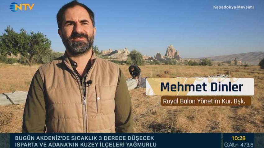 Dinler, NTV'ye Kapadokya ve Turizmini Anlattı