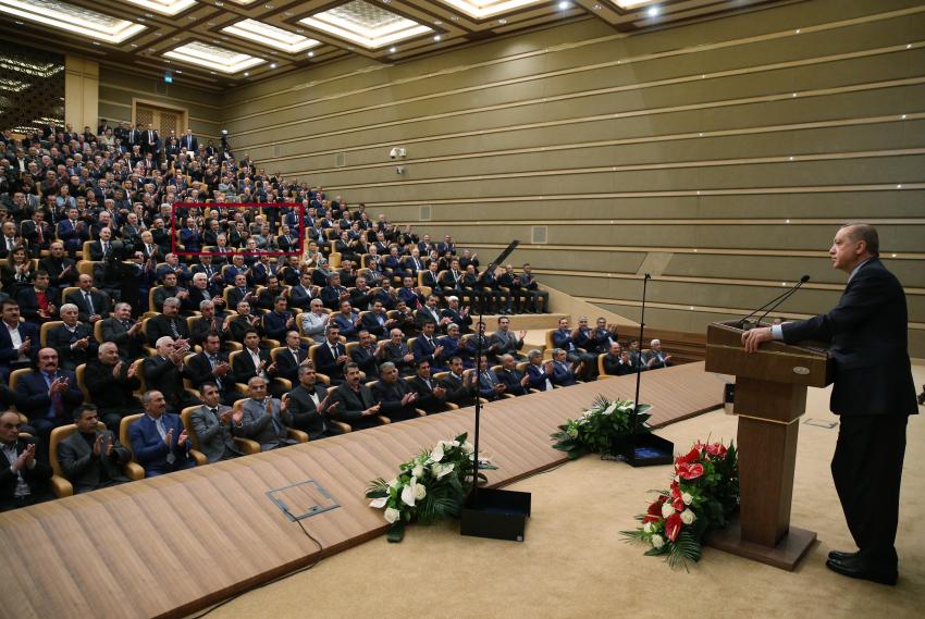 Ürgüplü Altı Muhtar Cumhurbaşkanlığı Külliyesine Gitti