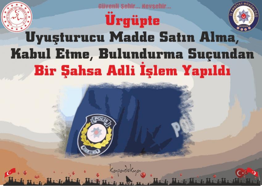 Ürgüp'te arazide hint keneviri yakalandı