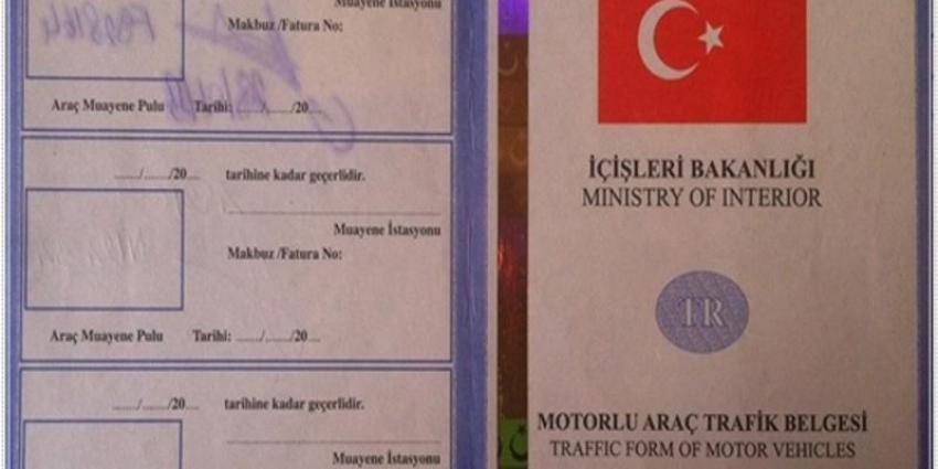 Motorlu Araç Trafik Belgesi Kalktı