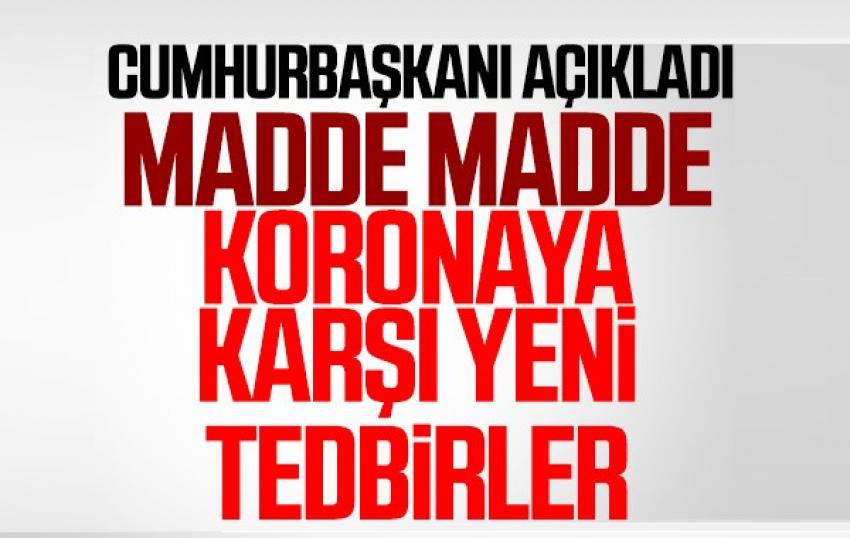 İşte Yeni Korana Tedbirleri!