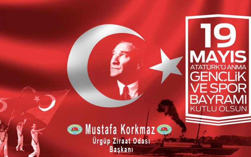 Başkan Korkmaz,100. Yılımız Kutlu Olsun Nice 19 Mayıslara...