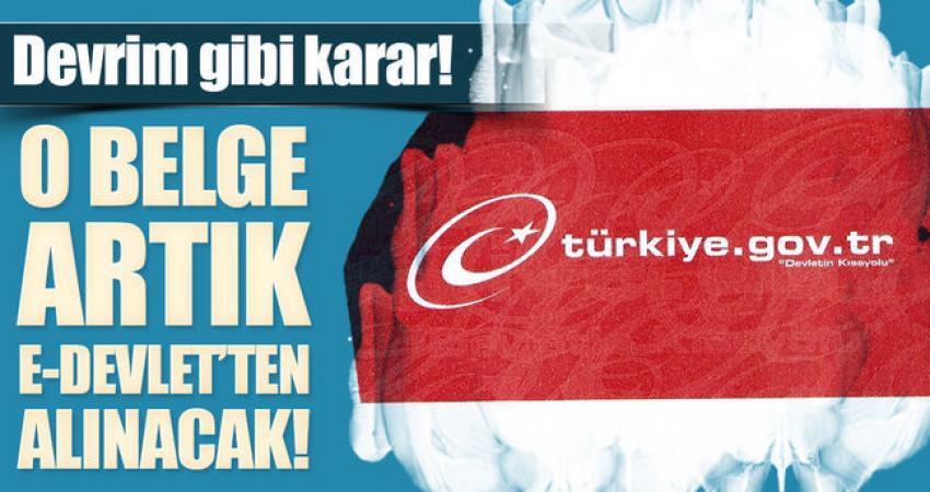 İkametgah Artık E-Devlet'ten Alınabilecek
