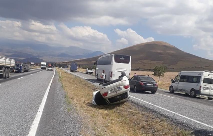 Trafik Kazası Meydana Geldi