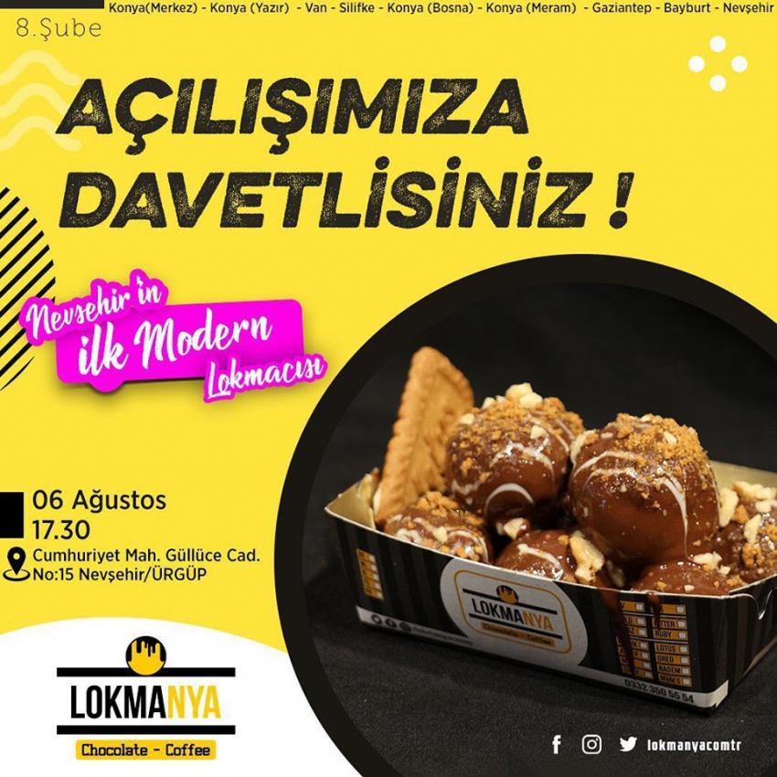 Ürgüp’ün Yeni Tadı Lokmanya Bugün Açılıyor
