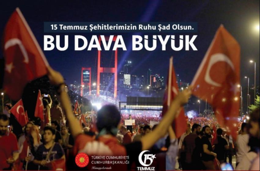 Belediye Başkanı Yıldız'dan 15 Temmuz Mesajı