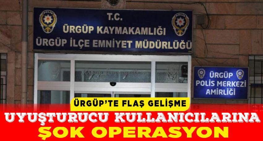 Uyuşturucu Kullanıcılarına Şok Operasyon