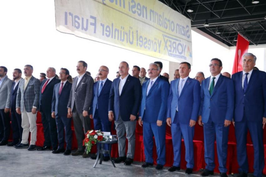 Bakan Çavuşoğlu Yörex'te Nevşehir Standını Ziyaret Etti