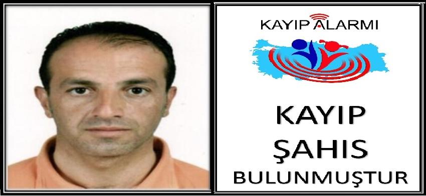 Kayıp Şahıs Mustafa Pehlivan Bulundu!