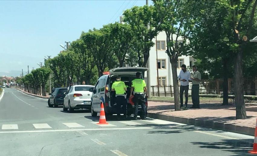 Trafik Kazası Meydana Geldi