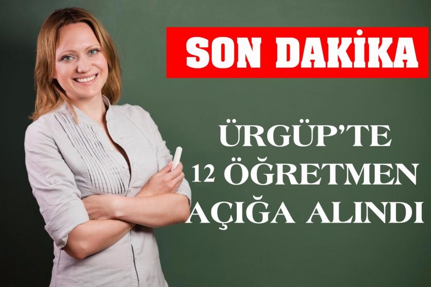 FETÖ Operasyonları Devam Ediyor 12 Öğretmen Açığa Alındı
