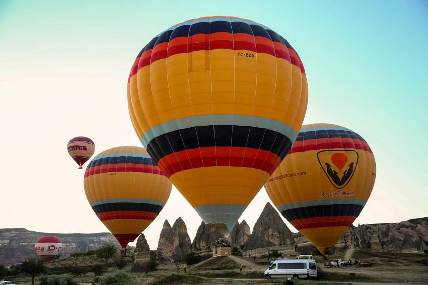 Kapadokya'da günde en fazla 169 balon havalanacak