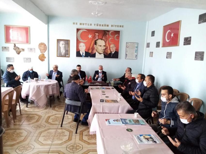 MHP ŞEHİTLER İÇİN MEVLİT OKUTTU