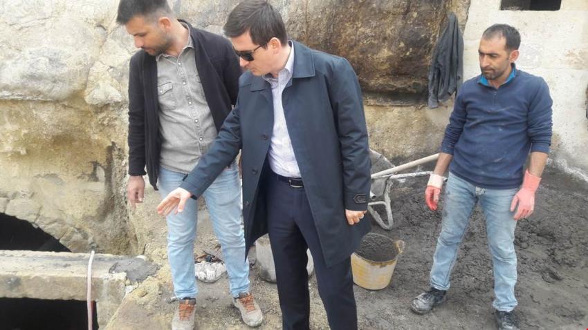 Kaymakam Maraşlı, Topakoğlu Konağını İnceledi