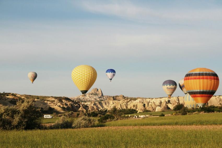 Kapadokya’da Balon Uçuşları İptal Edildi