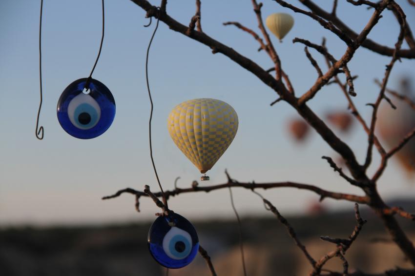 Kapadokya'da balonlar yeniden havalandı
