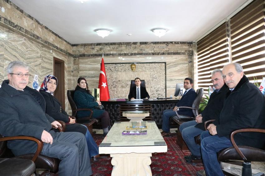 MHP Heyetinden Kaymakama Hayırlı Olsun Ziyareti