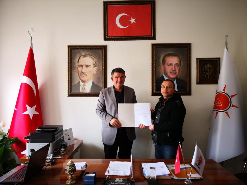 AK Parti Ortahisar Belde Başkanlığına İbrahim Arslan Atandı