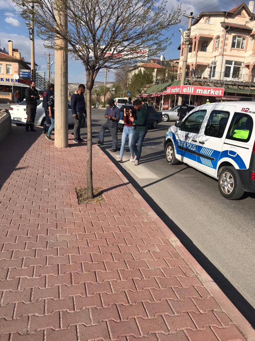 Trafik Kazası Meydana Geldi