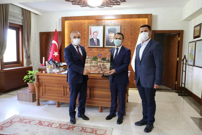 Ürgüp Ticaret Odasından Vali Aktaş'a Teşekkür Ziyareti