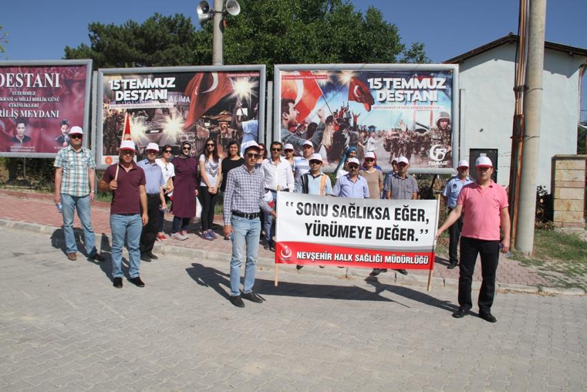 Sonu Sağlıksa Eğer Yürümeye Değer Yürüyüşü Yapıldı