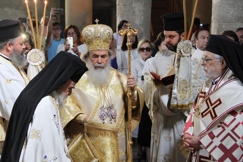 Kudüs Patriği 3. Teofilos Kapadokya’da Pazar Ayini Yönetti