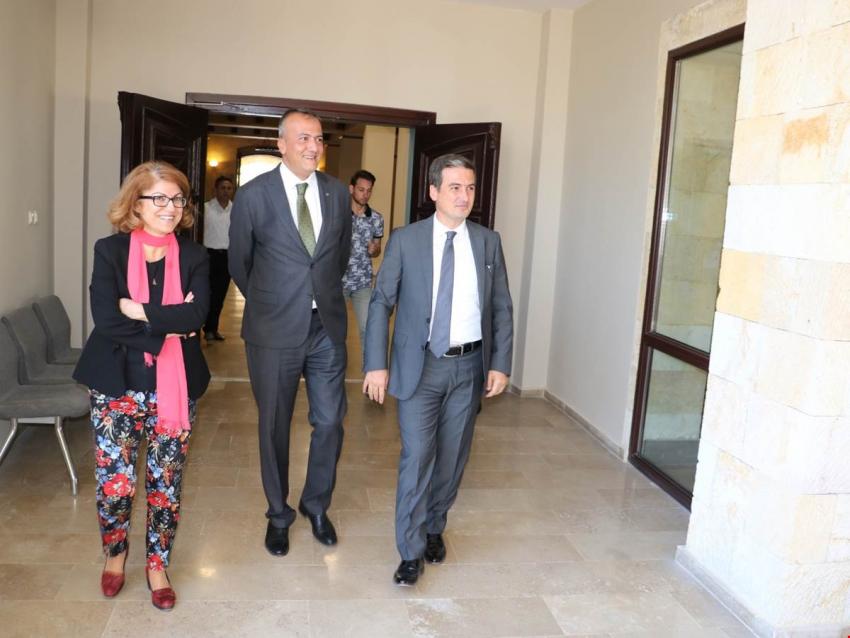 Kaymakam Maraşlı, Kapadokya Üniversitesi Ürgüp Yerleşkesini Ziyaret Etti