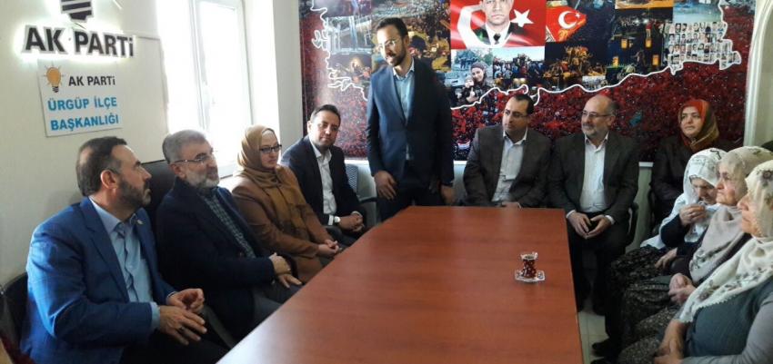 Taner Yıldız AK Parti Ürgüp İlçe Teşkilatını Ziyaret Etti