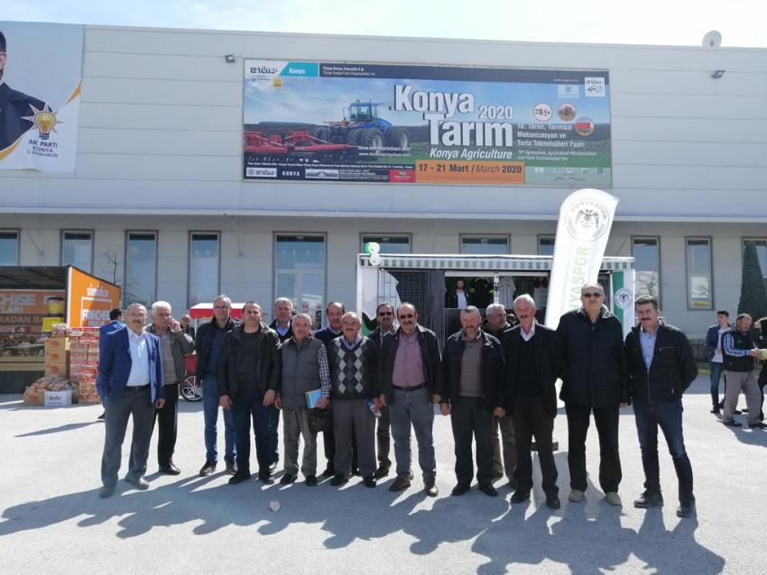 Ürgüp'lü Çiftçiler Konya'da