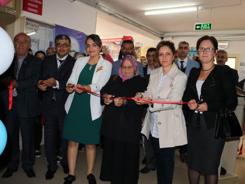 Atatürk Ortaokulunda Z Kütüphane Açılışı Yapıldı