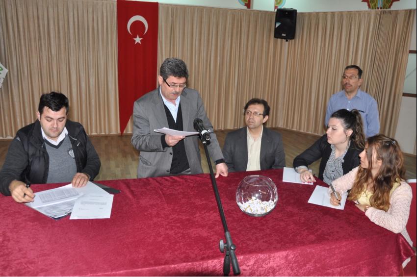 ÜRGÜP'TE İŞKUR KURALARI NOTER HUZURUNDA ÇEKİLDİ