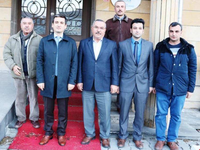 Kaymakamdan Ticaret Odasına İadeyi Ziyaret