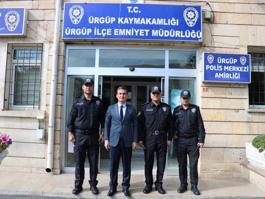 Kaymakam Maraşlı, Ürgüp Emniyetini Ziyaret Etti