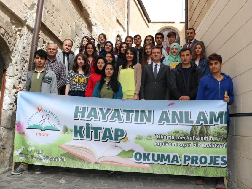 Kapadokya Üniversitesi Kütüphanesinde Kitap Okuma Etkinliği