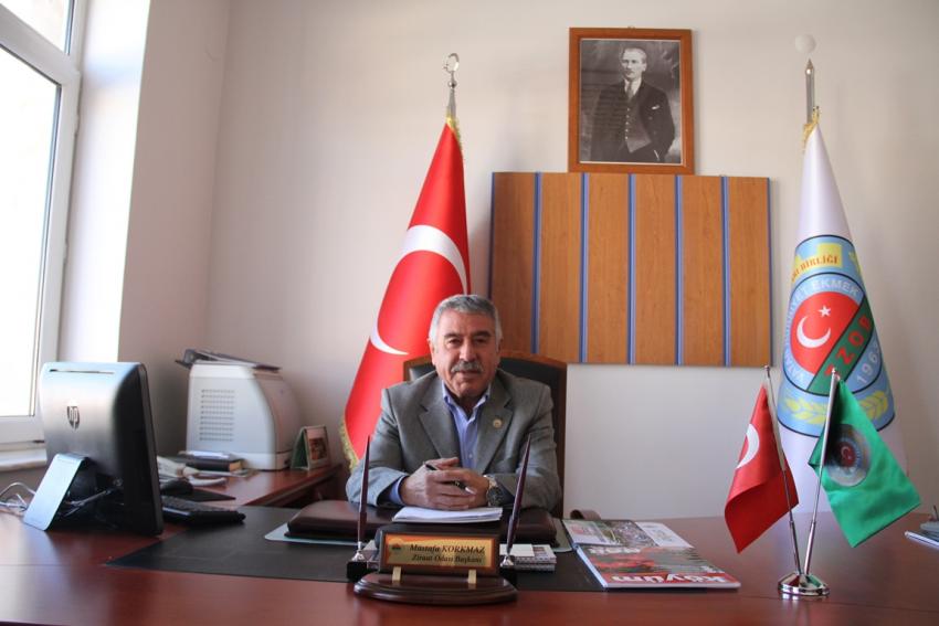 Ziraat Odası Başkanı Korkmaz'ın Ramazan Bayramı Tebrik Mesajı