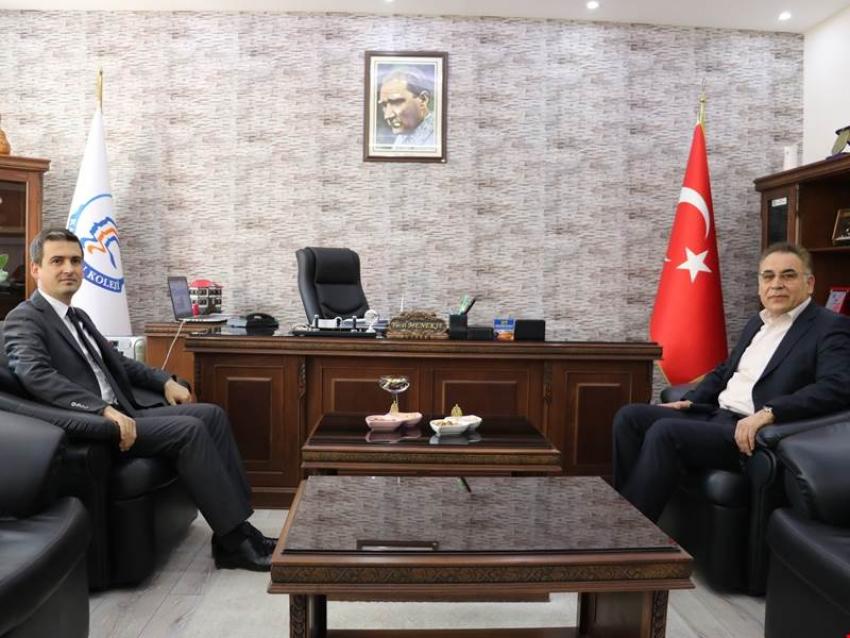 Kaymakam Maraşlı, Kardelen Kolejine Ziyaret Etti