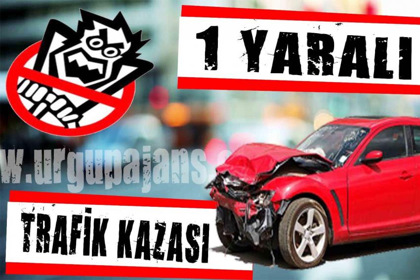 Trafik Kazası Meydana Geldi 1 Yaralı