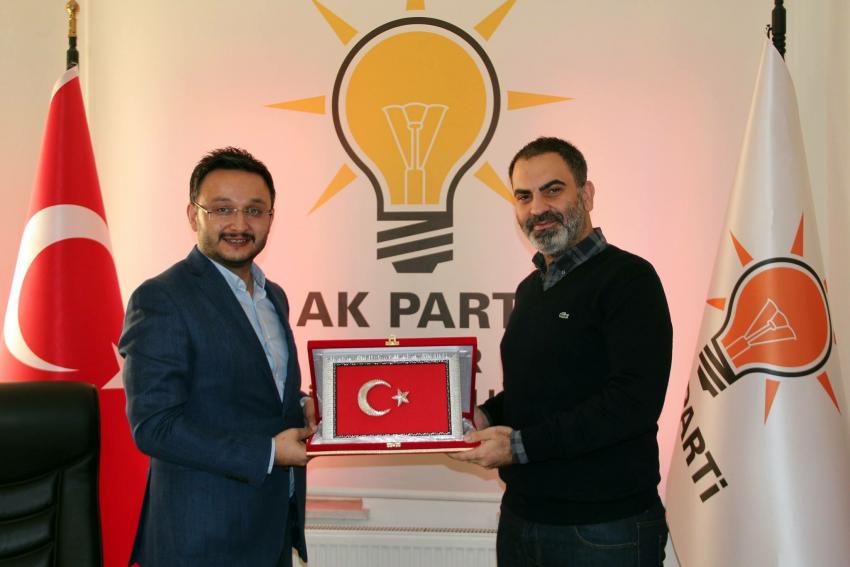 KAPTİD Başkanı Dinler, İl Başkanı Yanar'ı Ziyaret Etti