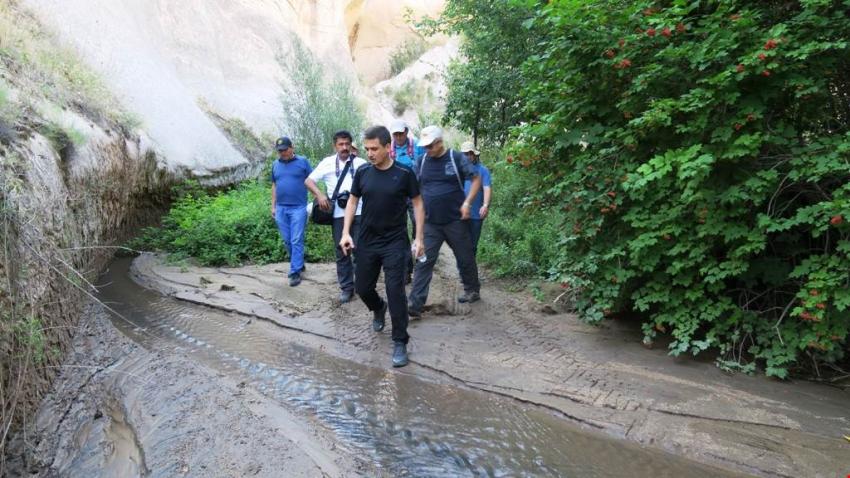 Kaymakam MARAŞLI, Gomeda Vadisinde İncelemelerde Bulundu