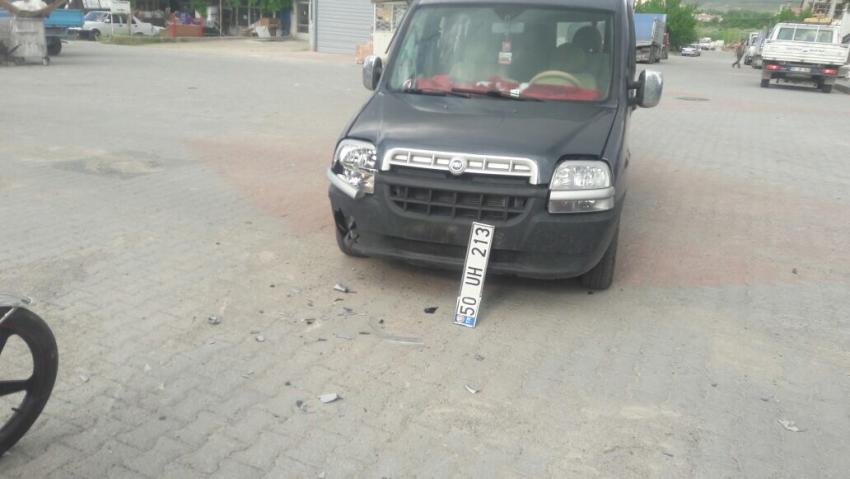 Trafik Kazası Meydana Geldi 1 Yaralı