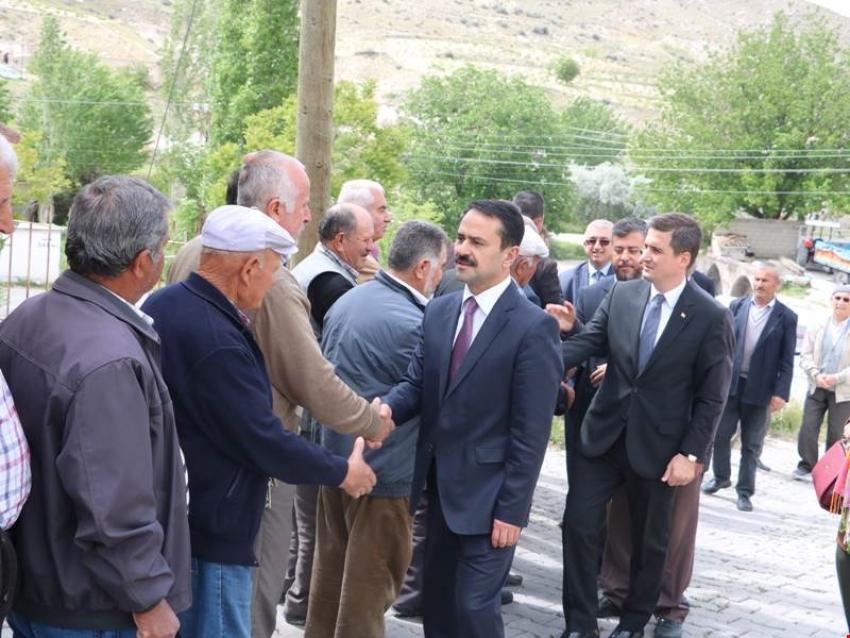 Nevşehir Valisi İlhami Aktaş Ürgüp Köylerinde