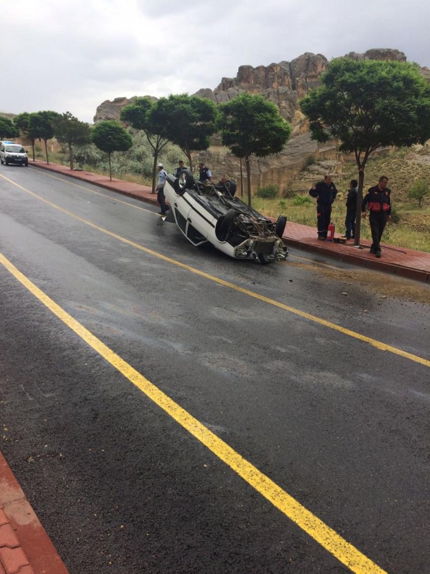 Otomobil Takla Attı