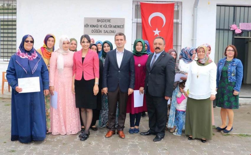 Başdere Köyünde Sergi Açılışı Yapıldı