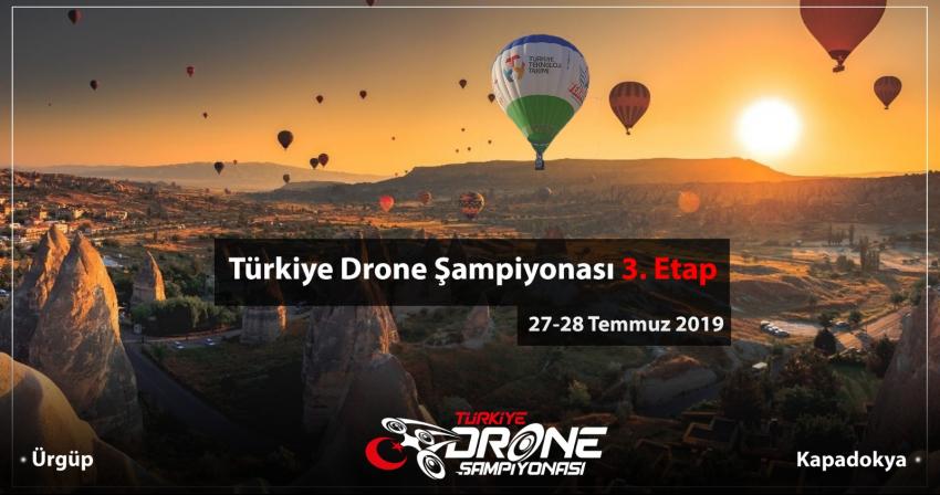 Türkiye Drone Şampiyonası Kapadokya’da
