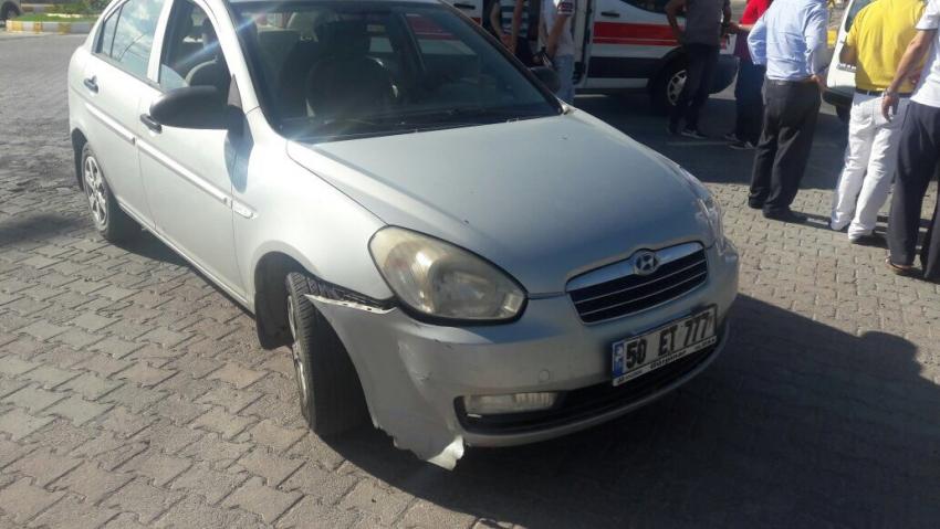 Trafik Kazası Meydana Geldi 1 Yaralı