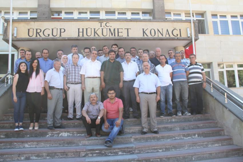 Ürgüp, Kaymakamını Uğurladı