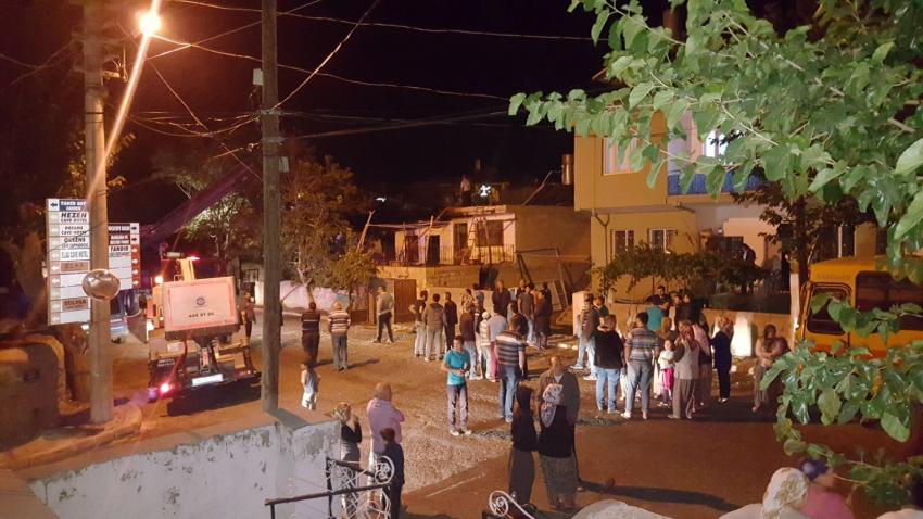 Ortahisar'da Limon İşçilerinin Kaldığı Ev Kül Oldu