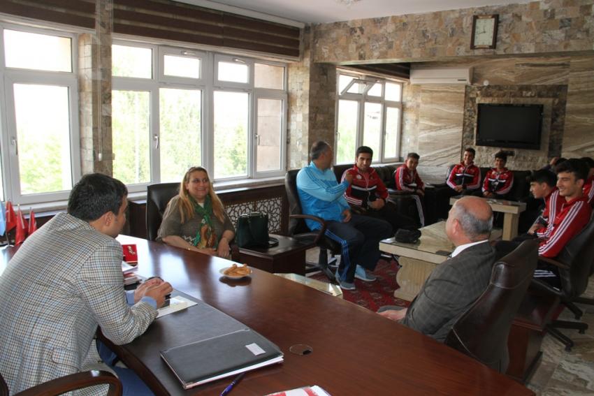 Finalistlerden Balcı’ya Ziyaret